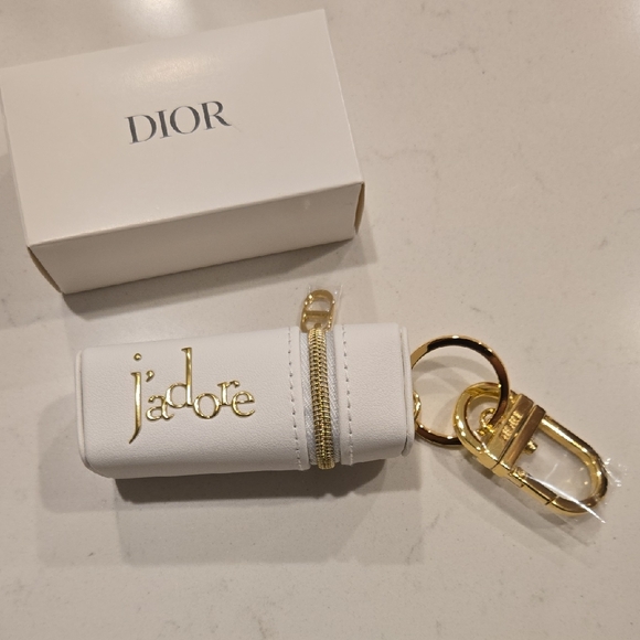 Dior Accessories - Brand New In Box Dior JADORE Holder Key Clasp Keychain Gold DIOR Jadore Holder